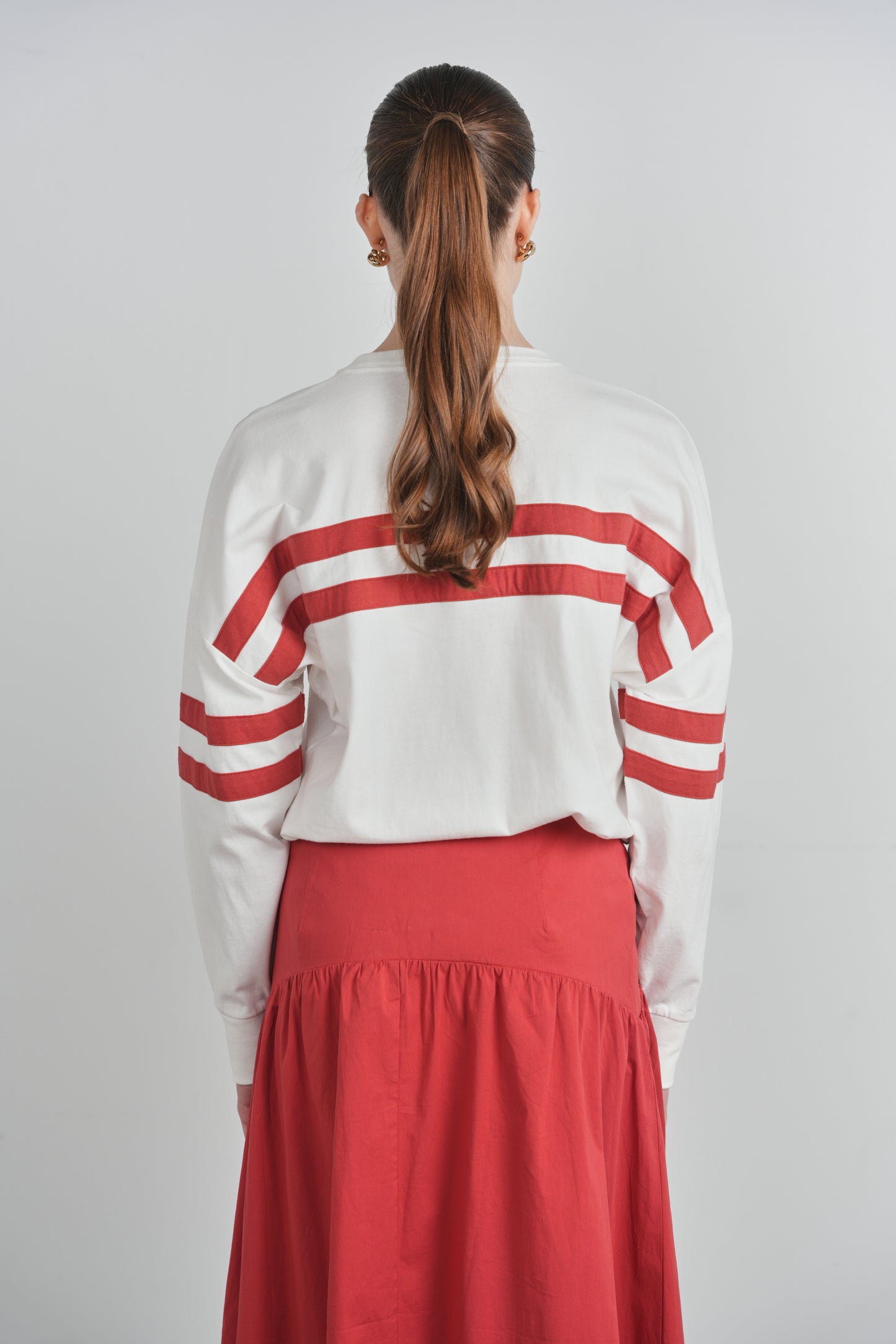 POINT BALLOON SLEEVE TEE