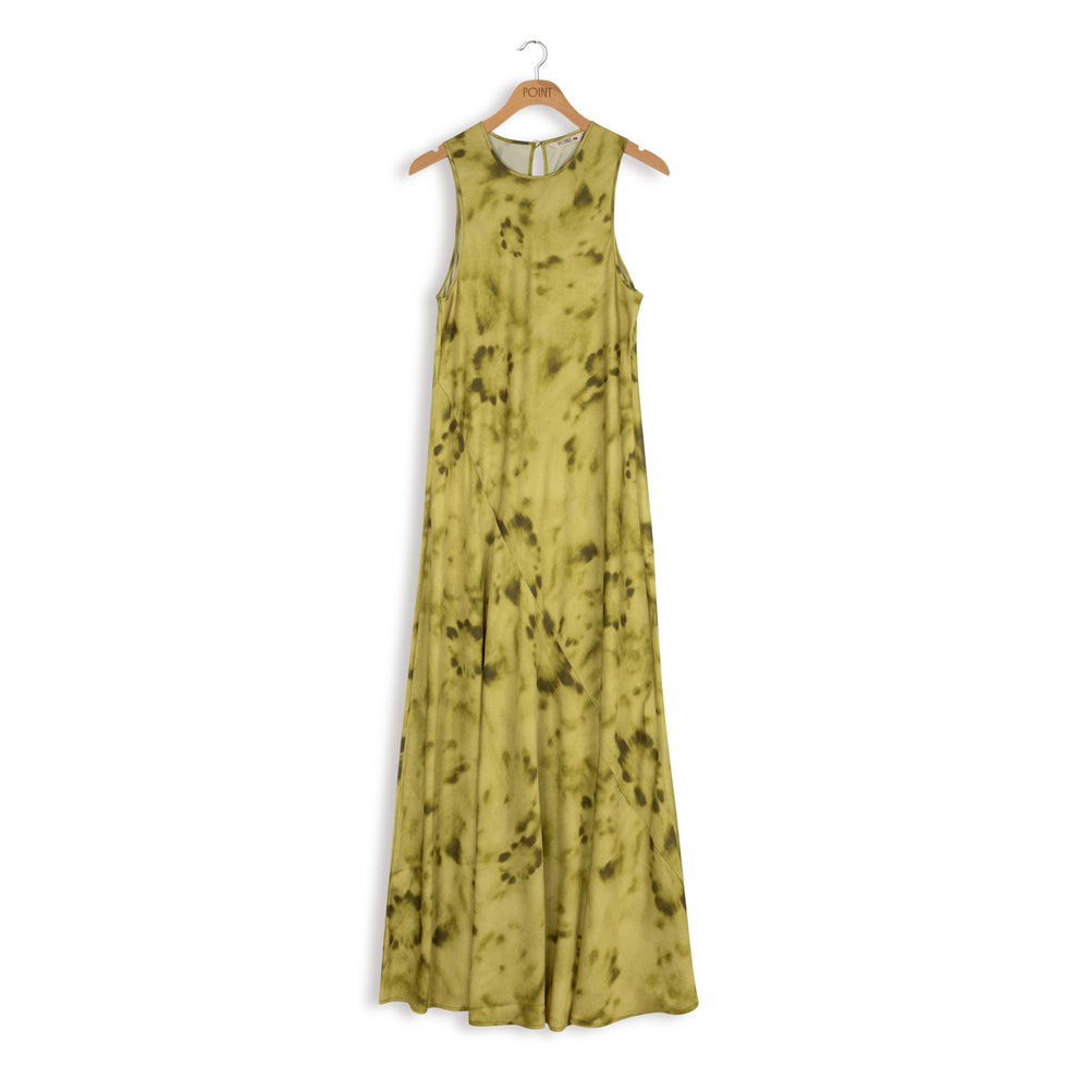 Point column dress