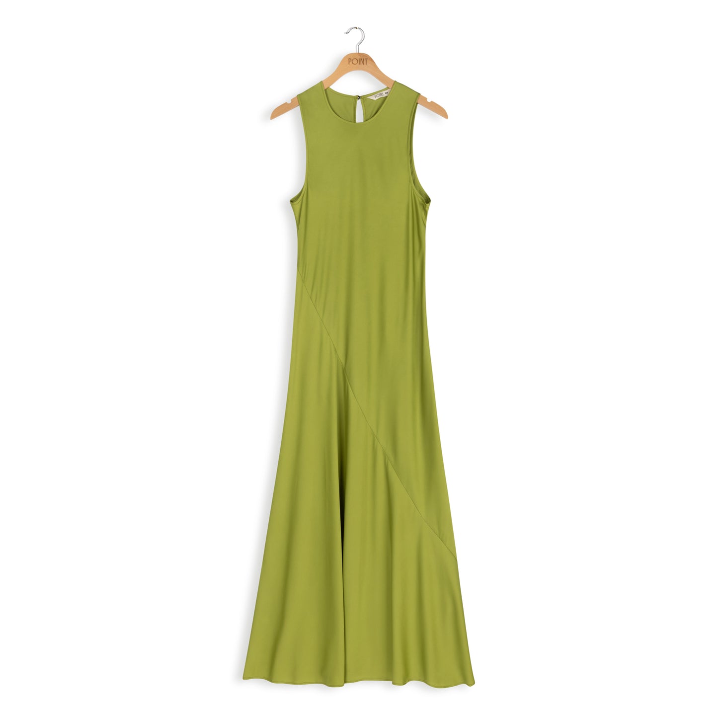 Point column dress