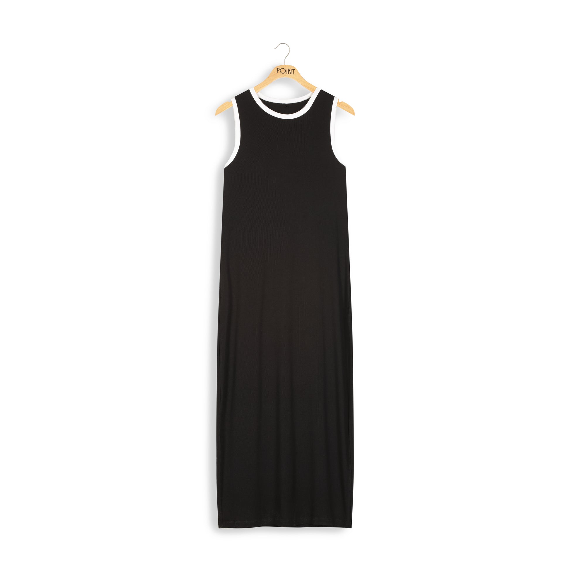 Point tennis ribbed dress