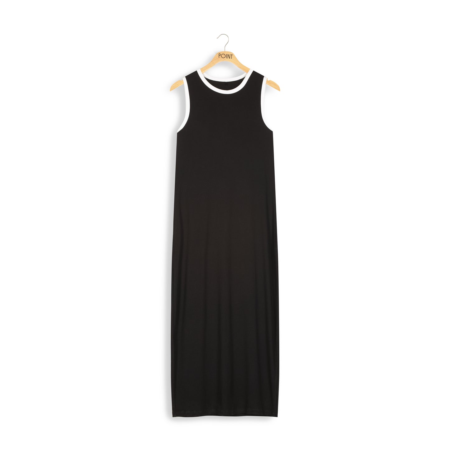 Point tennis ribbed dress