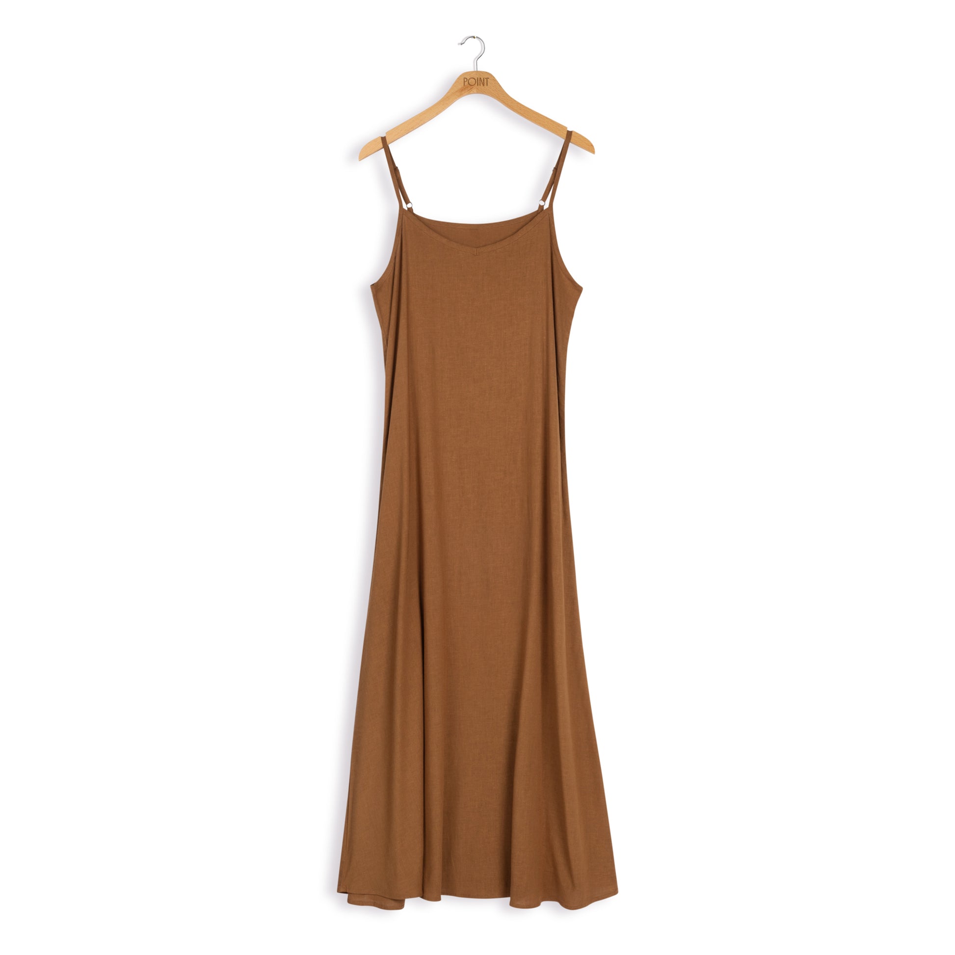 point linen slip dress point linen slip dress