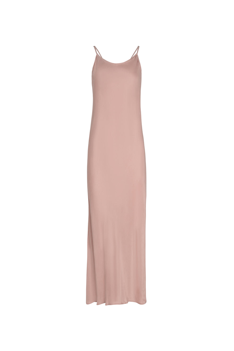 Point Brushed Straight Dress