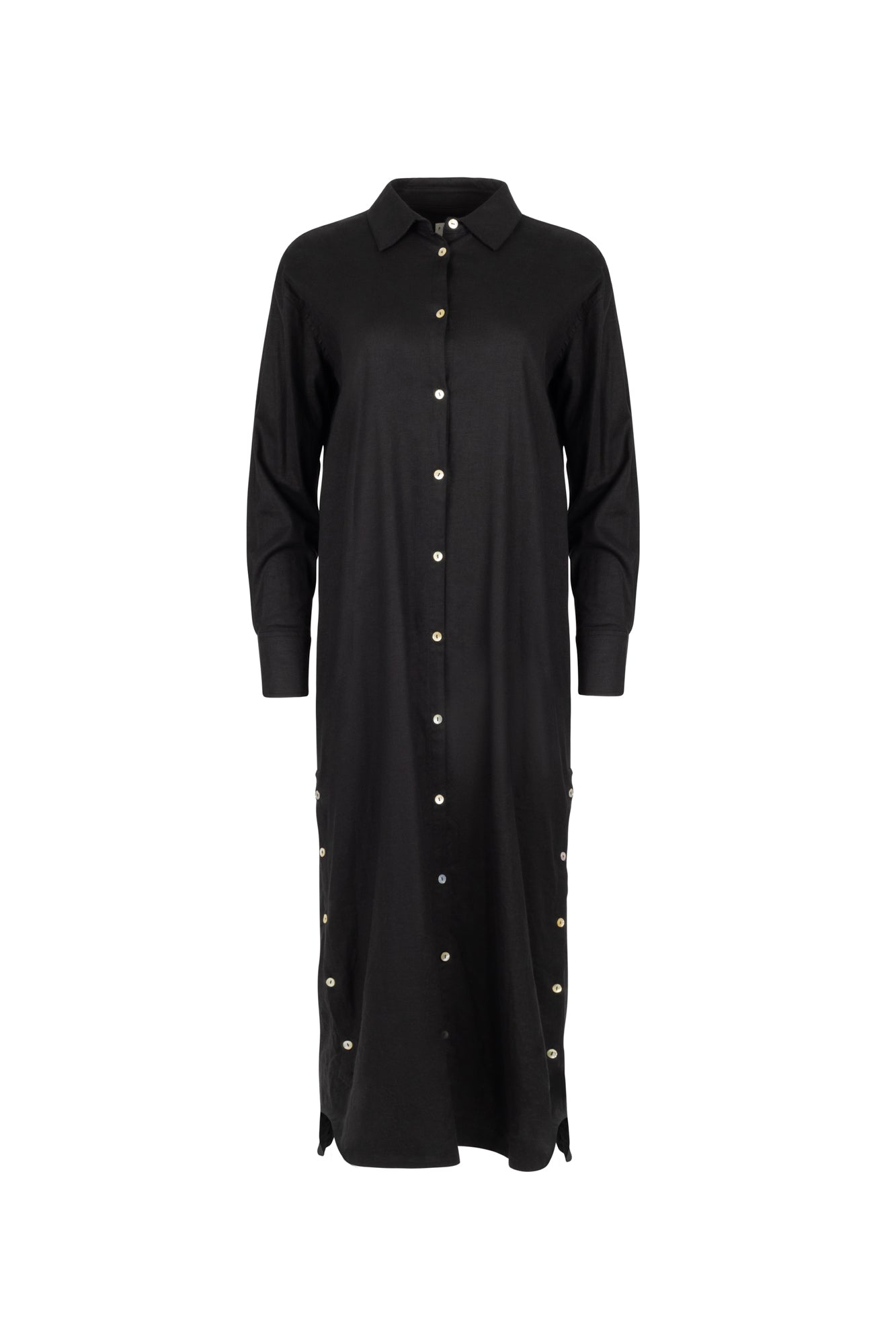 Point Linen Shirt Dress Point Linen Shirt Dress