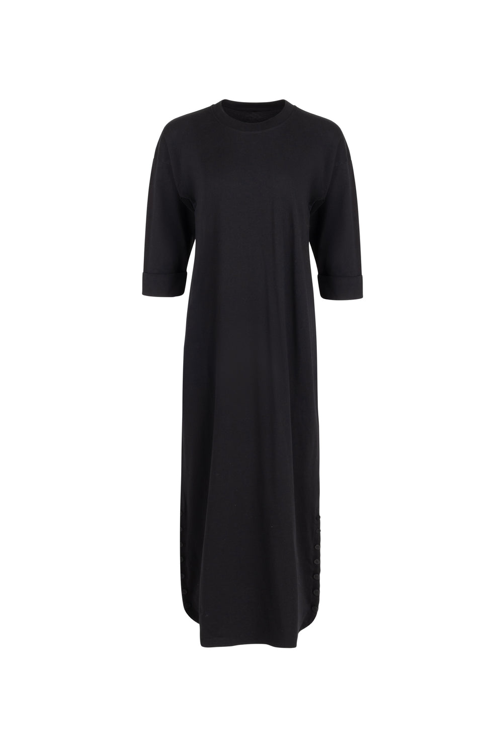 Point 3/4 Sleeve Maxi Dress Point 3/4 Sleeve Maxi Dress