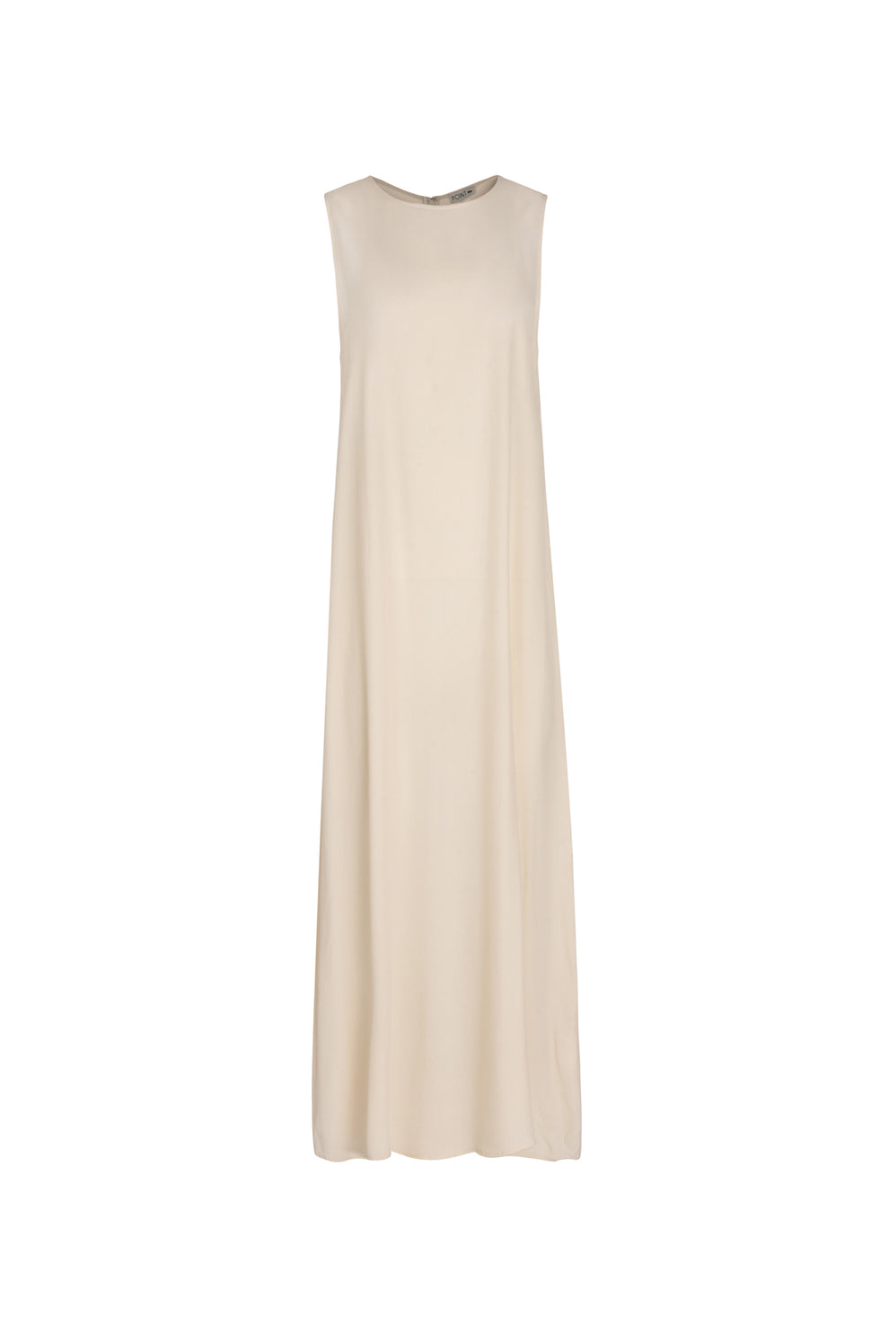 Point Georgette Crew A-line Dress Point Georgette Crew A-line Dress