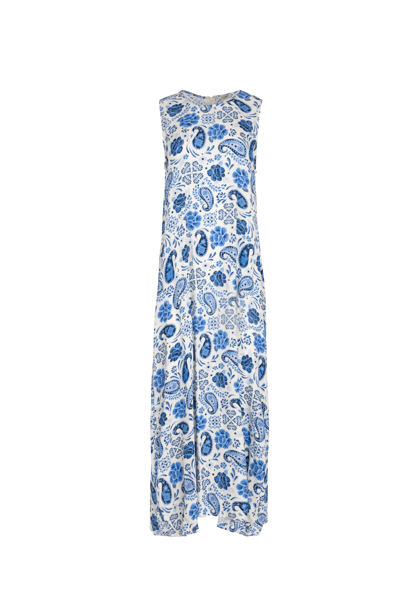 Point Georgette Crew A-line Dress Point Georgette Crew A-line Dress