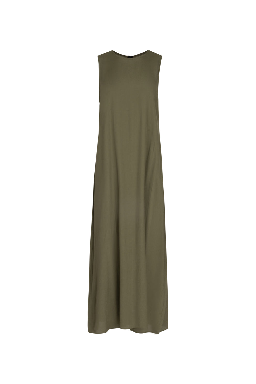 Point Georgette Crew A-line Dress Point Georgette Crew A-line Dress