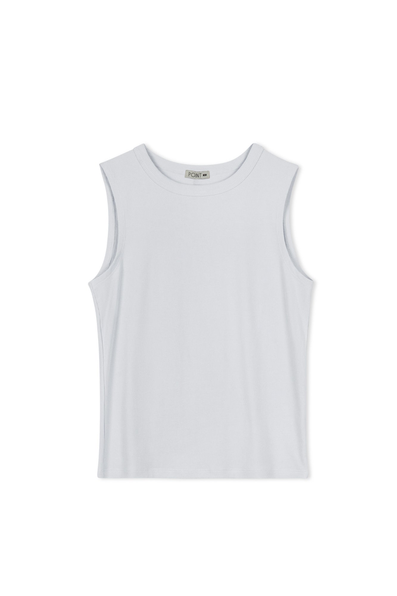 POINT CREW NECK TANK