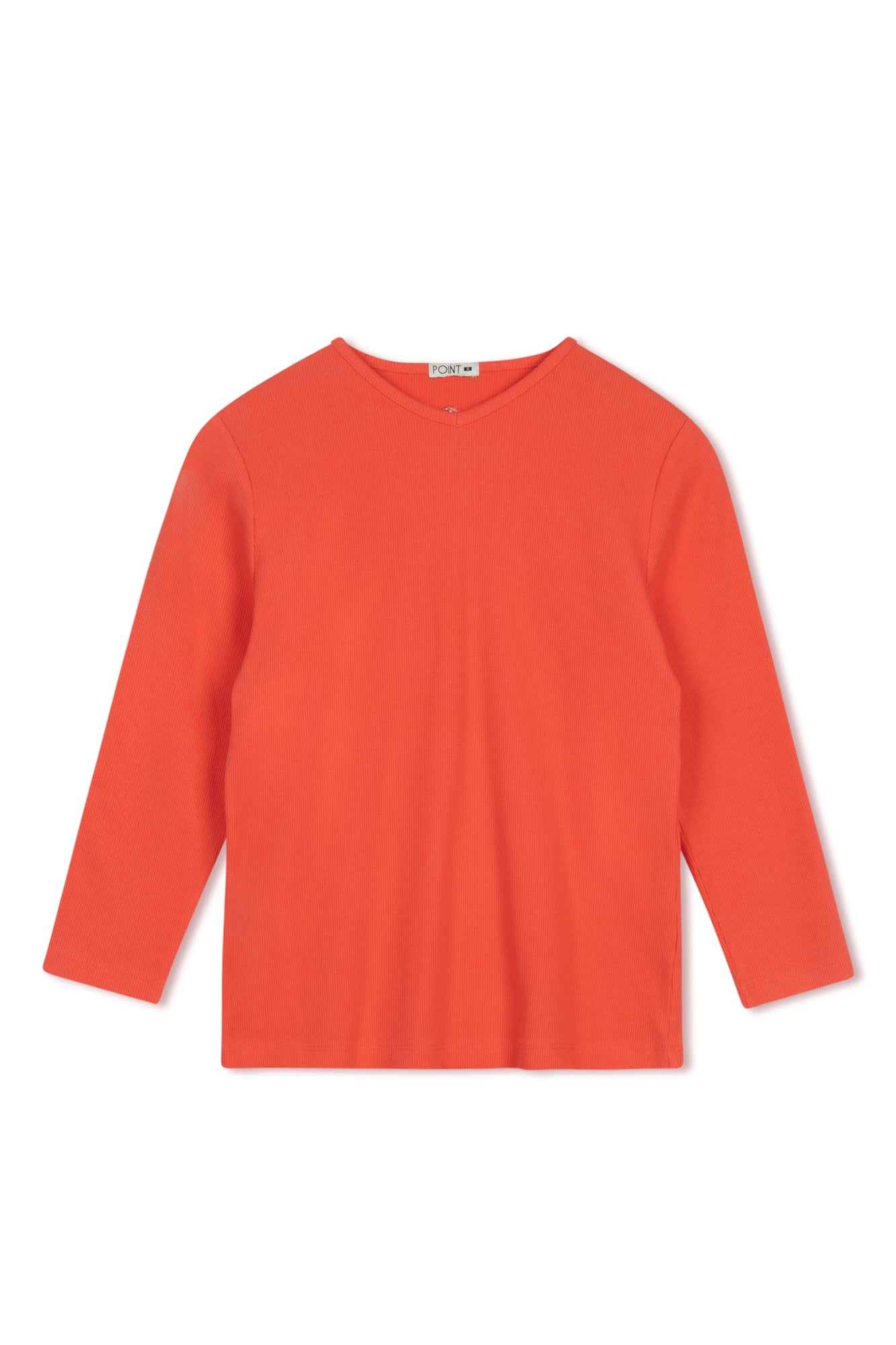 POINT 3/4 SLEEVE V NECK TEE