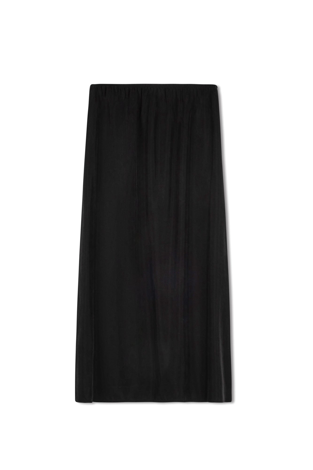 POINT BRUSHED A-LINE SKIRT