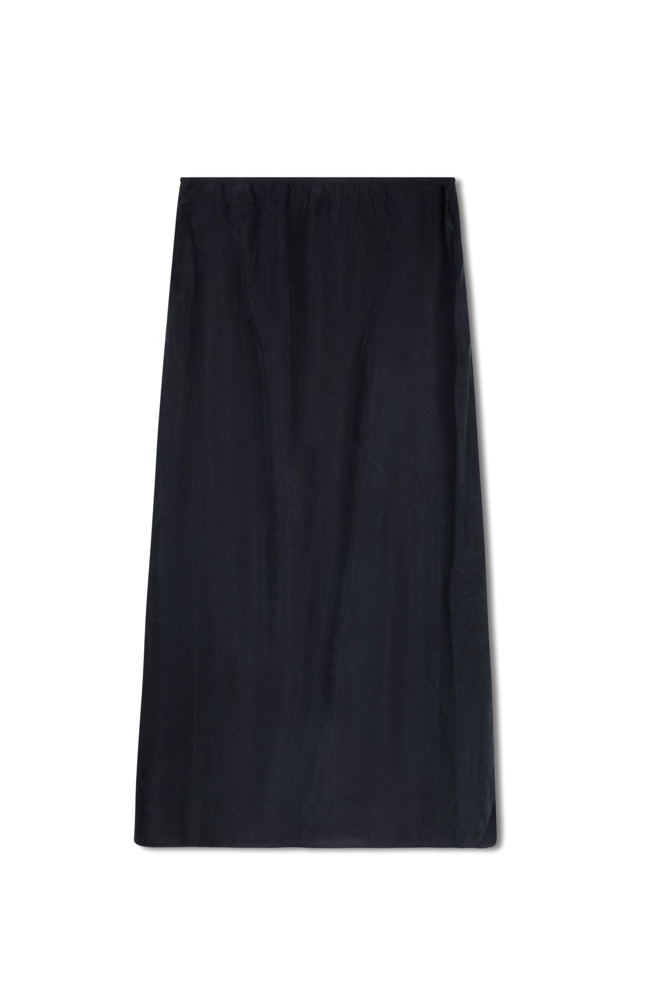 POINT BRUSHED A-LINE SKIRT