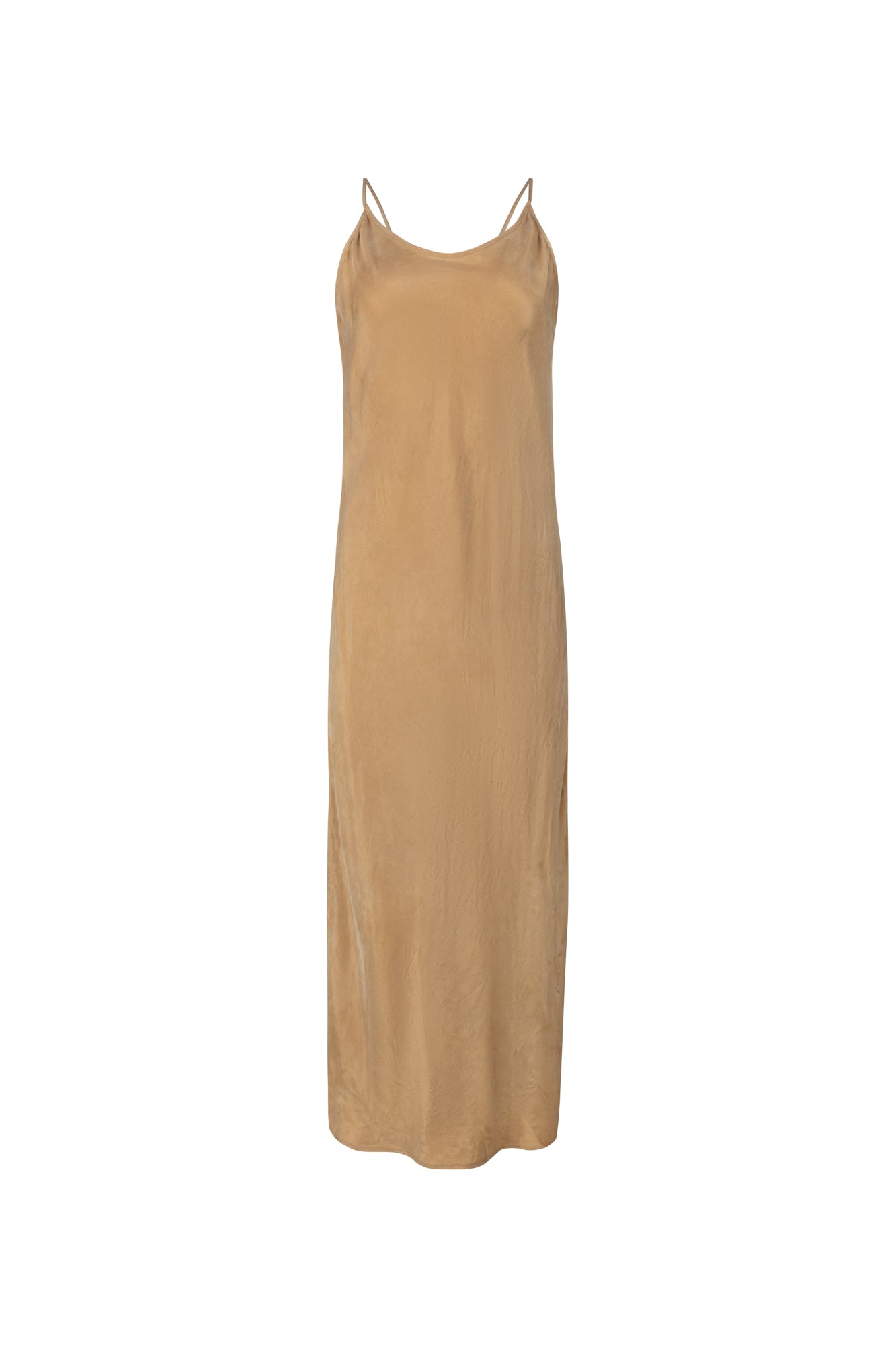 POINT BRUSHED STRAIGHT DRESS