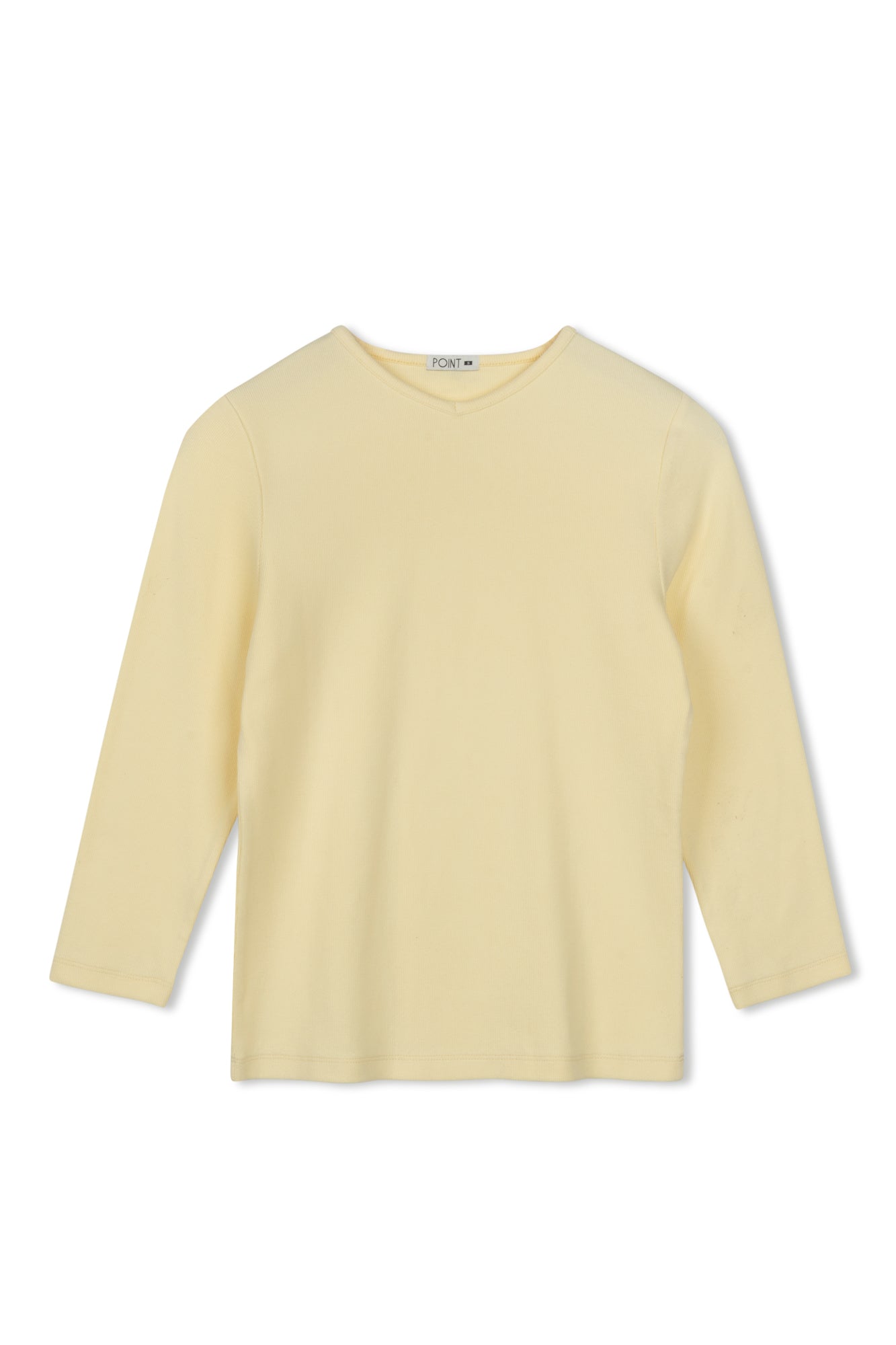 point 3/4 washed raglan tee