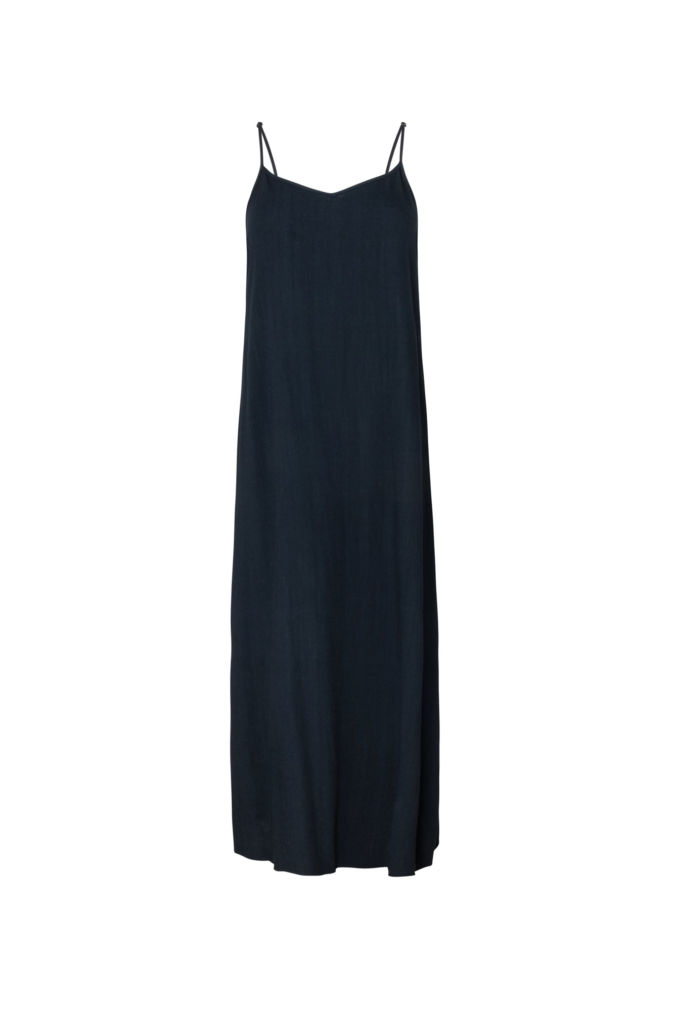 Point Linen Aline Slip Dress