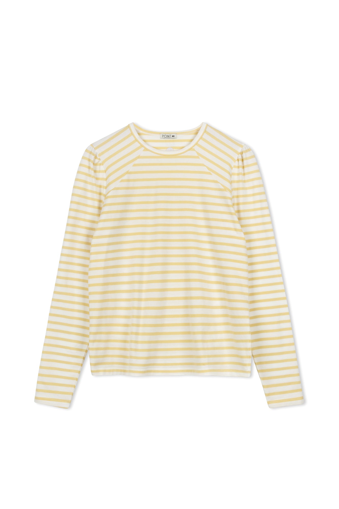 Point Puff Sleeve Crew Tee