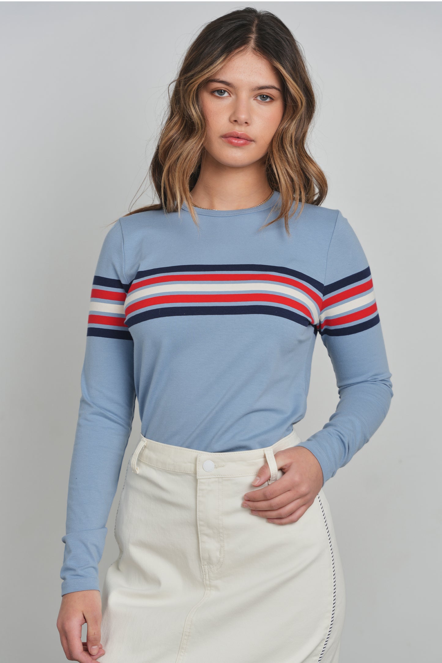 POINT AVIATOR STRIPE TEE