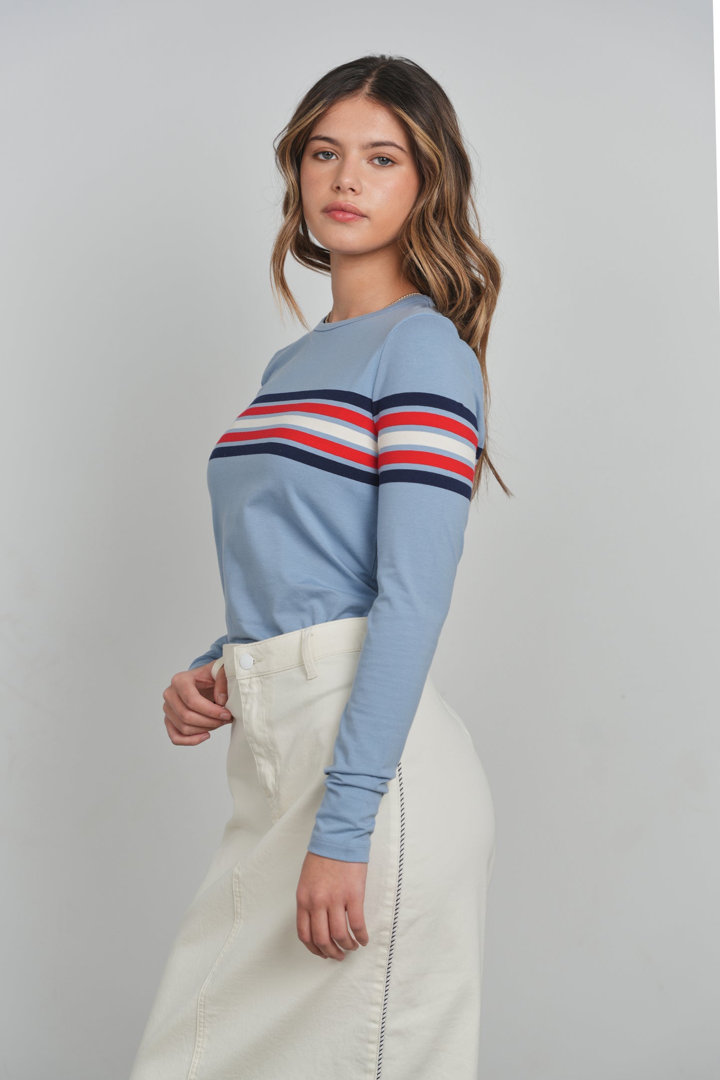 POINT AVIATOR STRIPE TEE