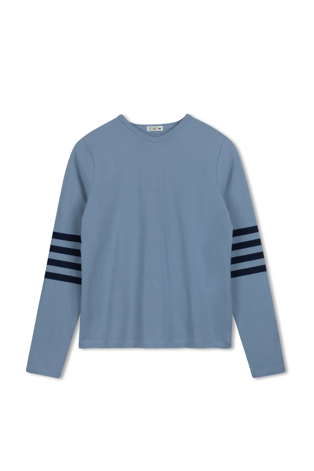 Point Sleeve Stripe Tee