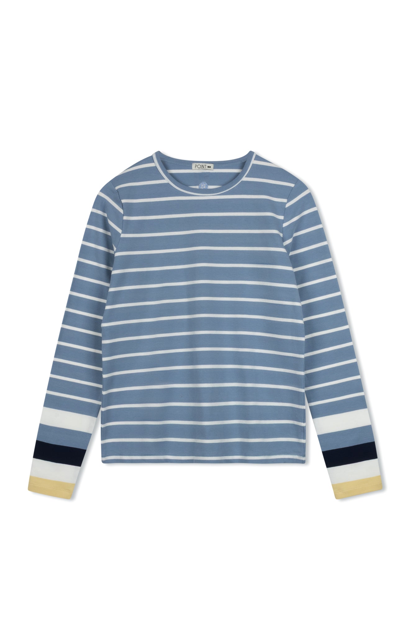 Point Cuff Stripe Tee