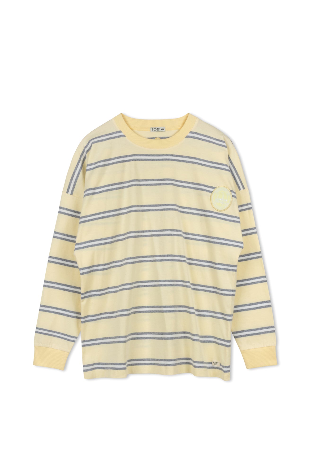 POINT STRIPE BOYFRIEND TEE