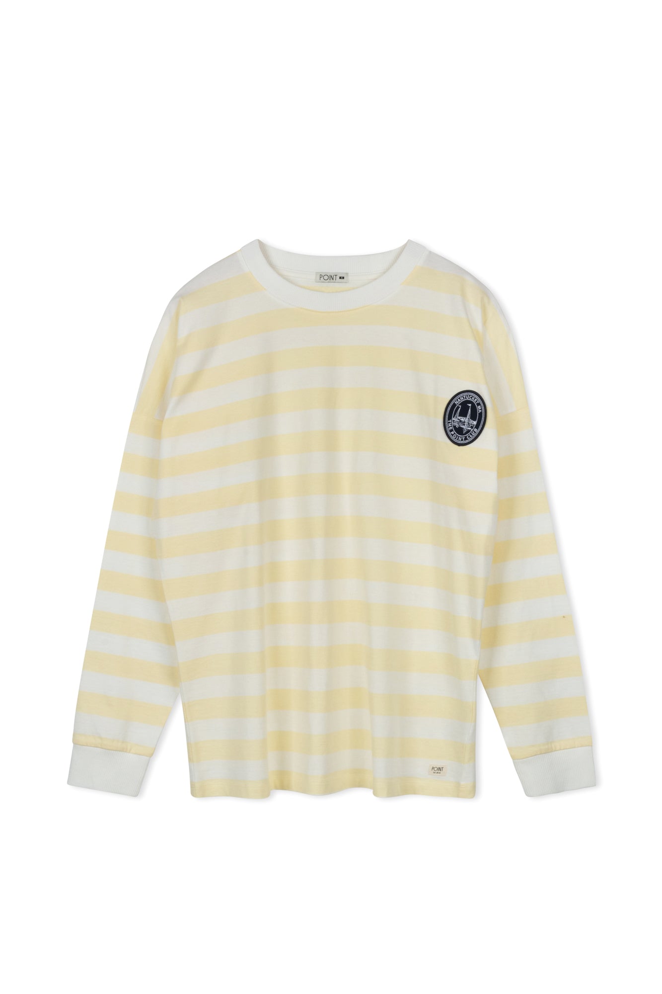 POINT STRIPE BOYFRIEND TEE