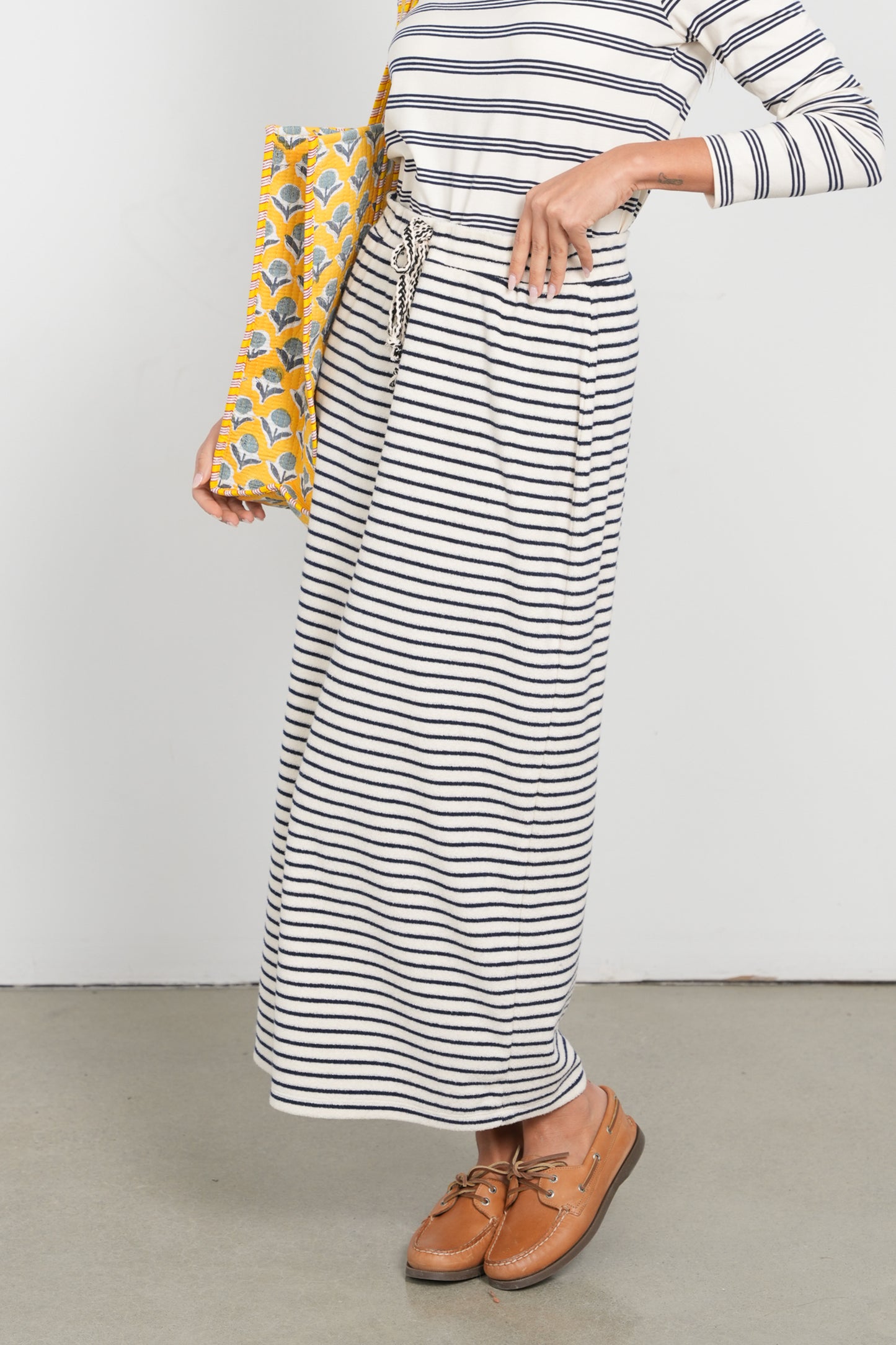 POINT LOOP TERRY SKIRT
