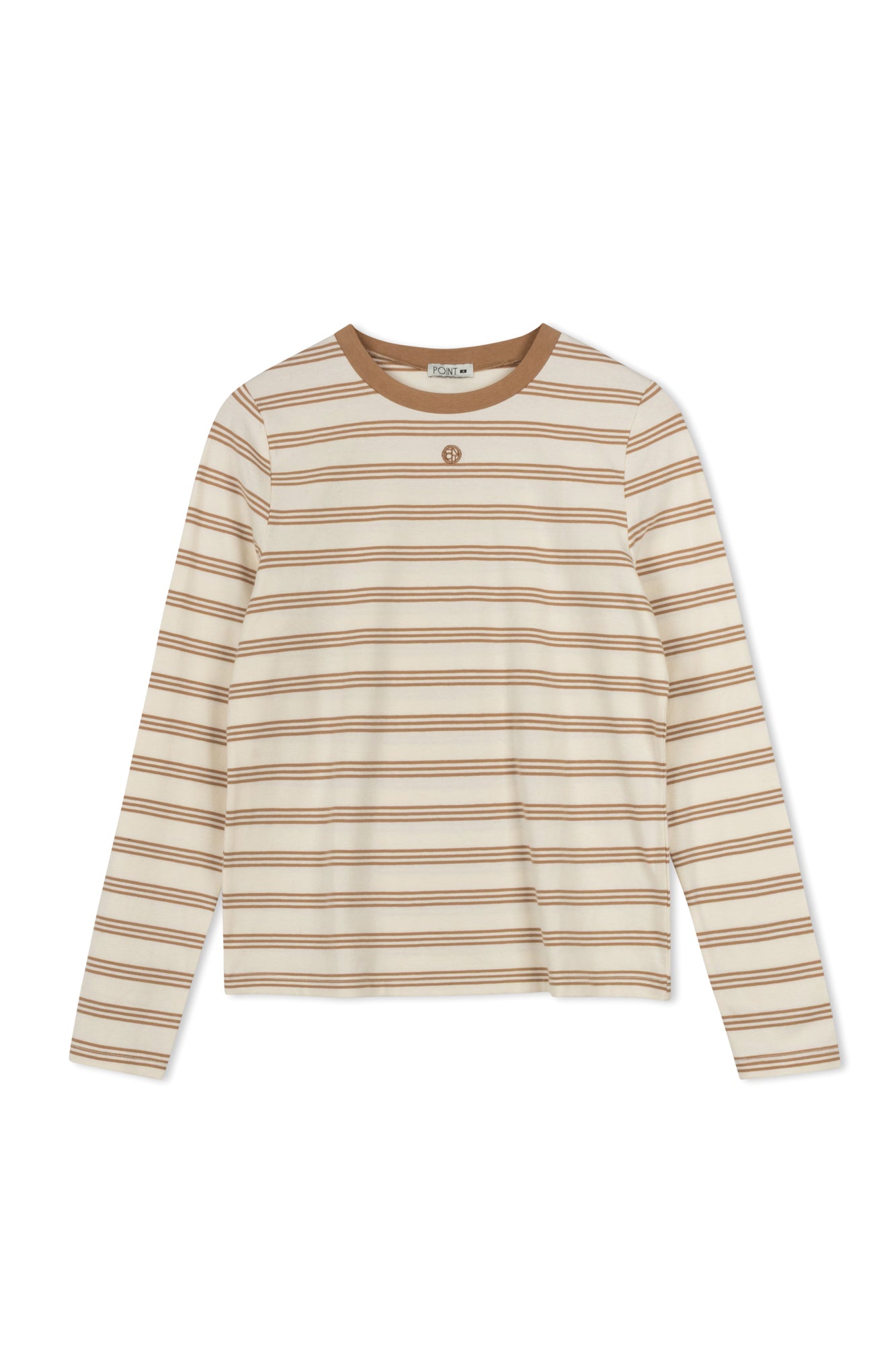POINT STRIPE LOGO CREW