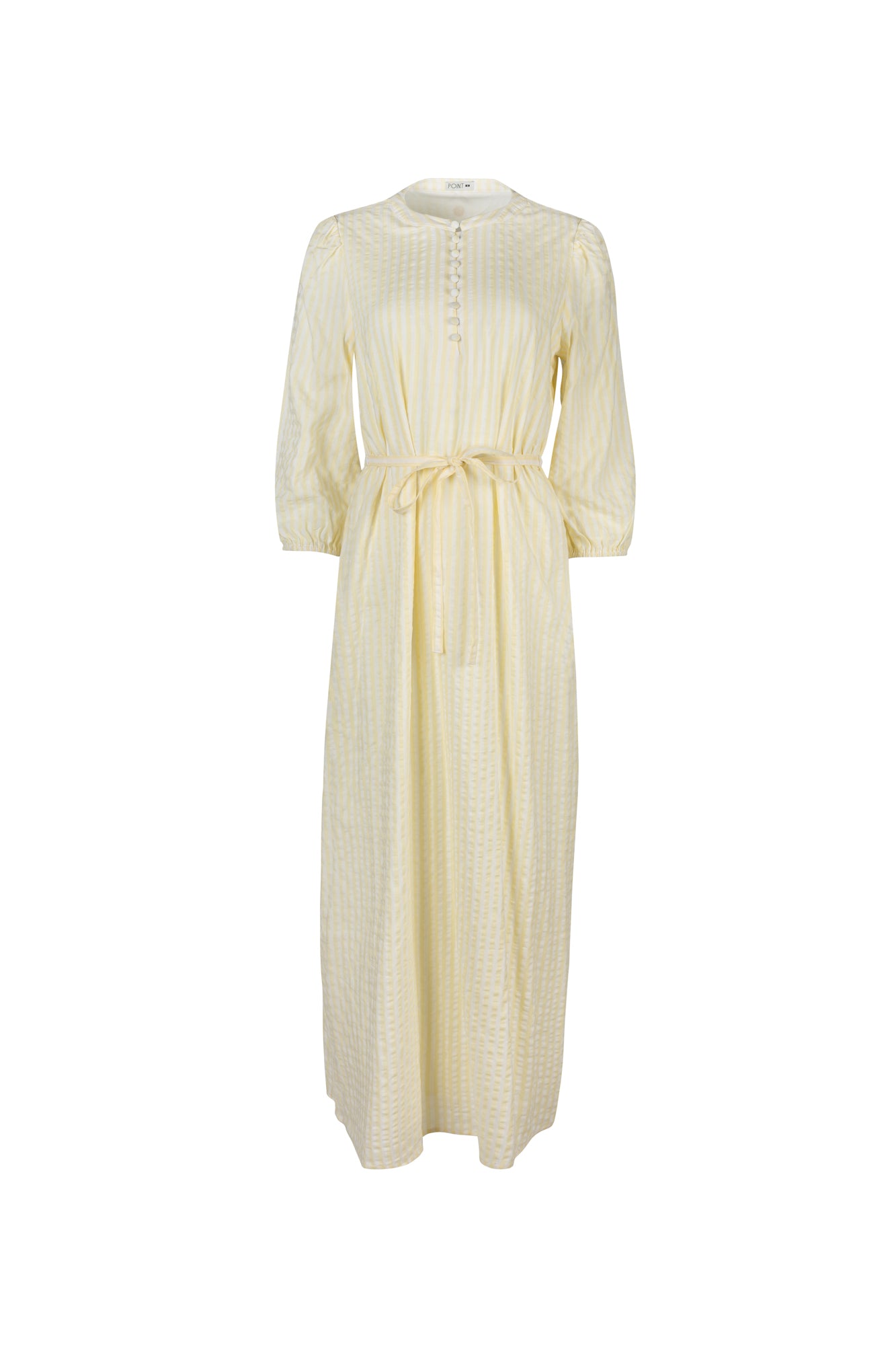 POINT PUFF SLEEVE DRESS
