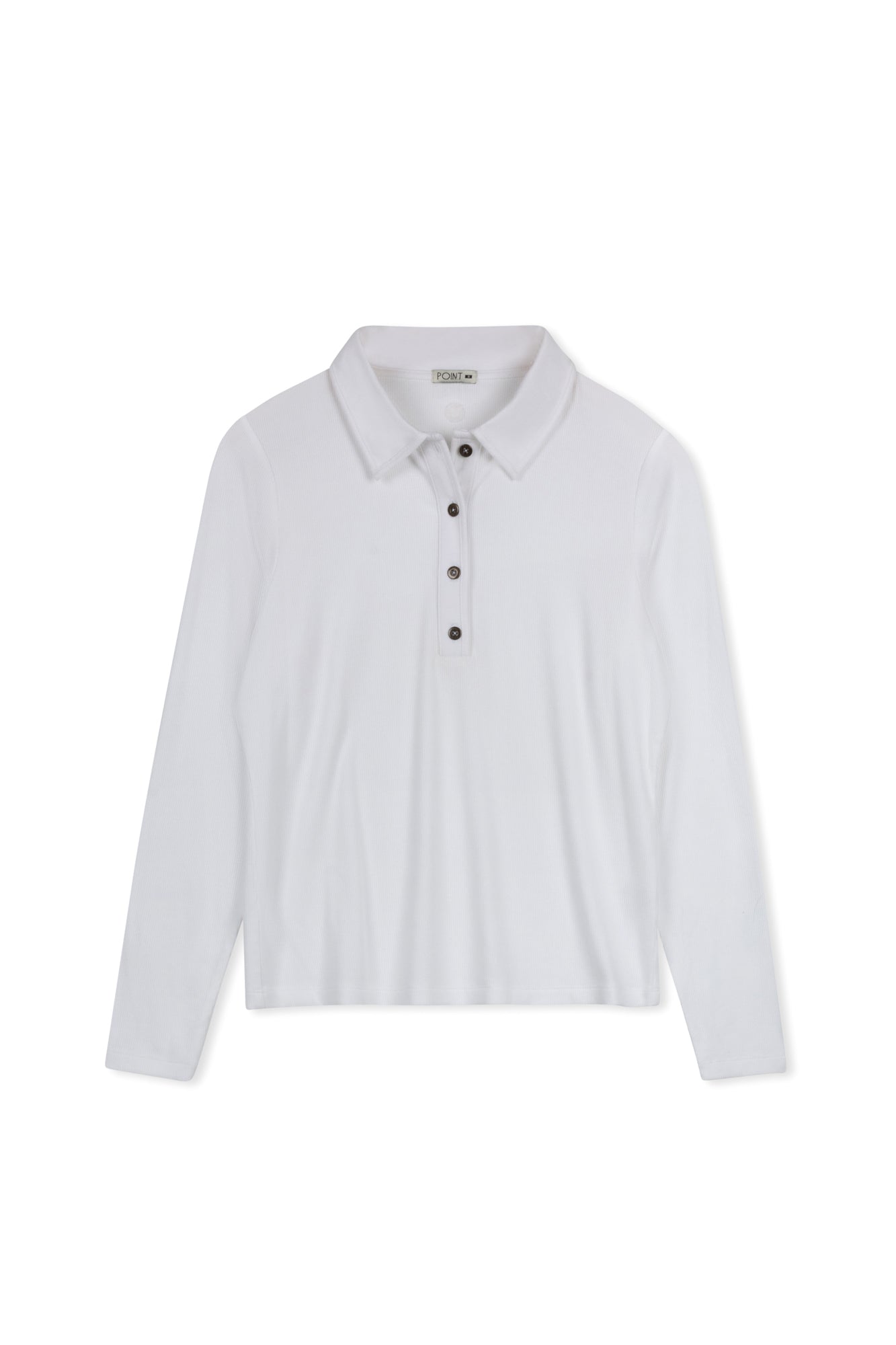 POINT PIPED POLO TEE