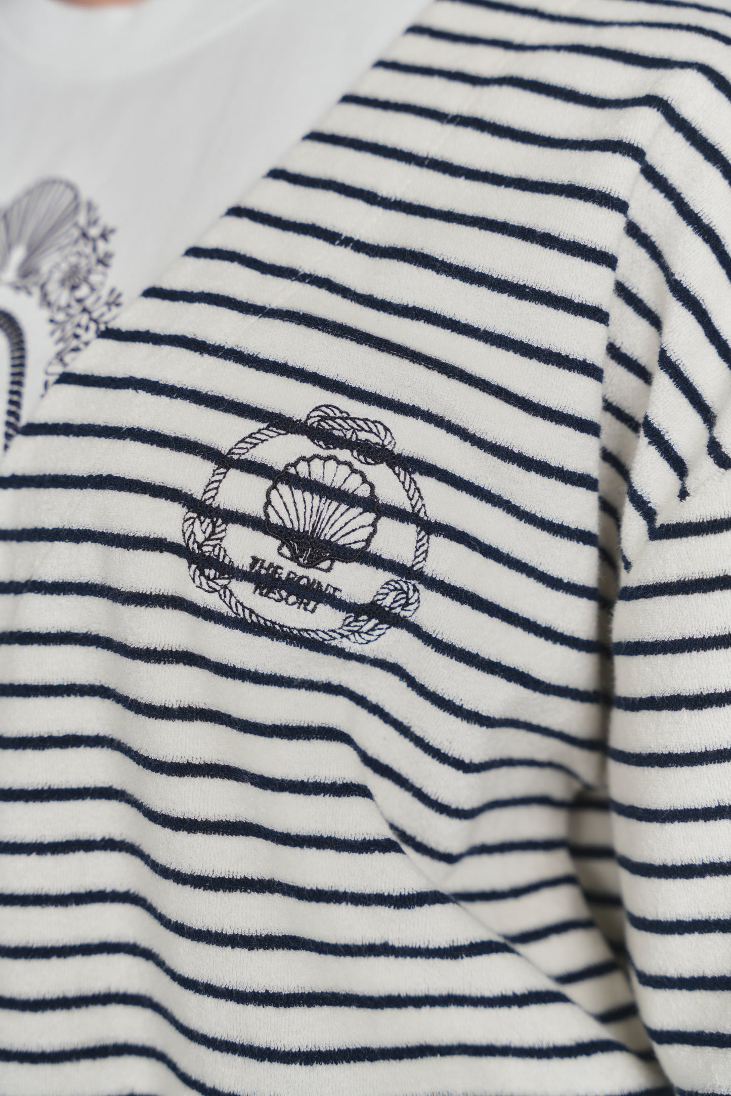 POINT LOOP TERRY CARDIGAN
