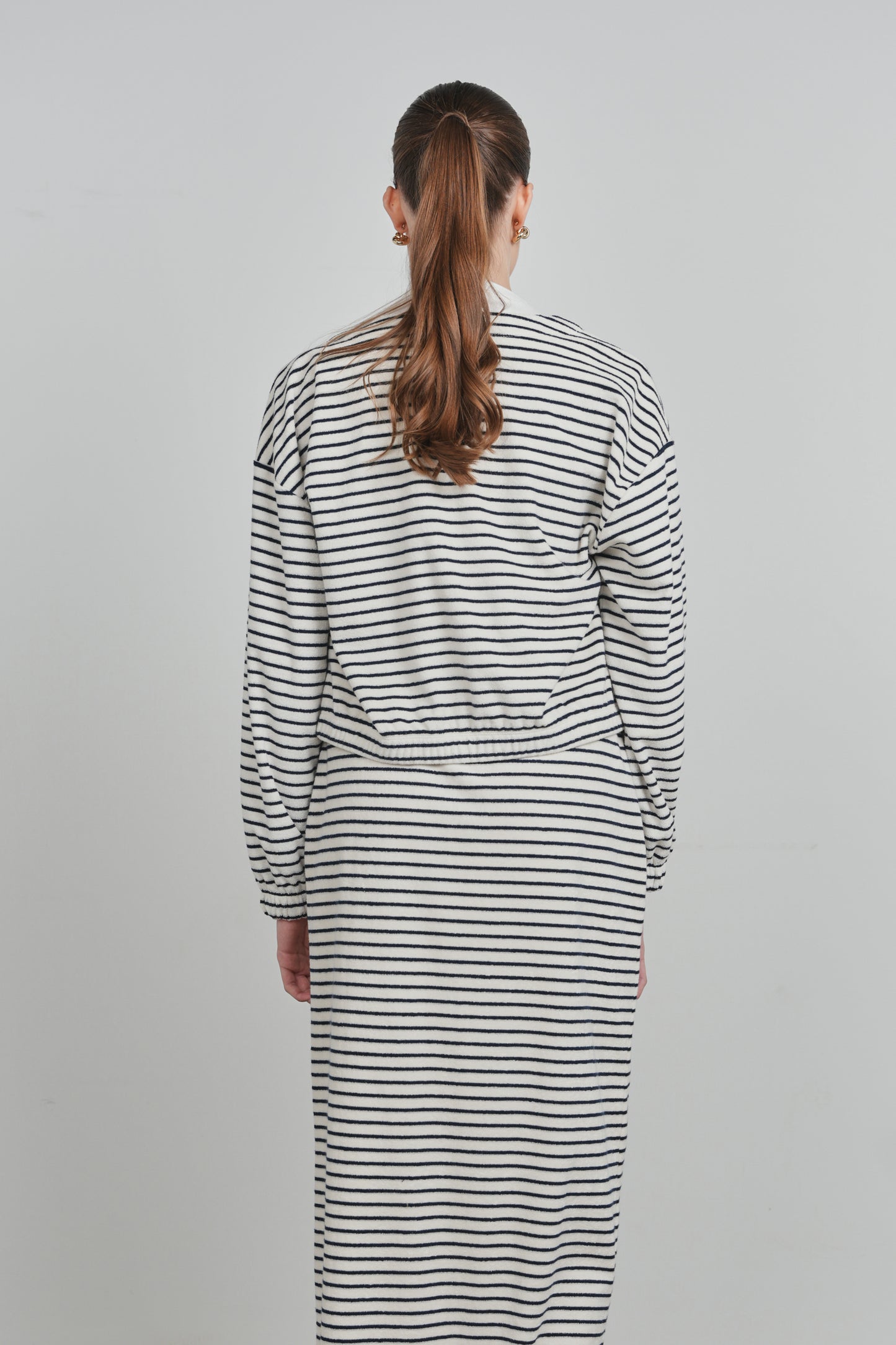 POINT LOOP TERRY CARDIGAN