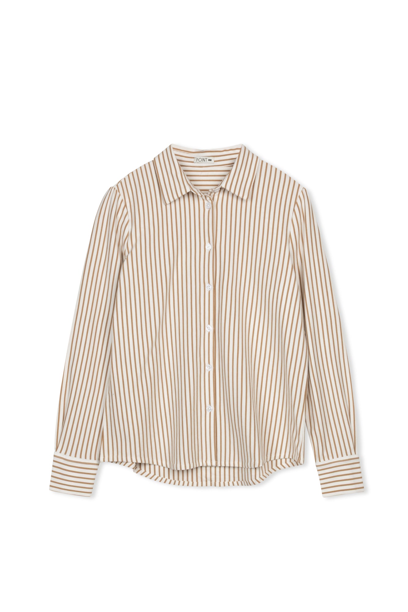 POINT KNIT BUTTON UP SHIRT