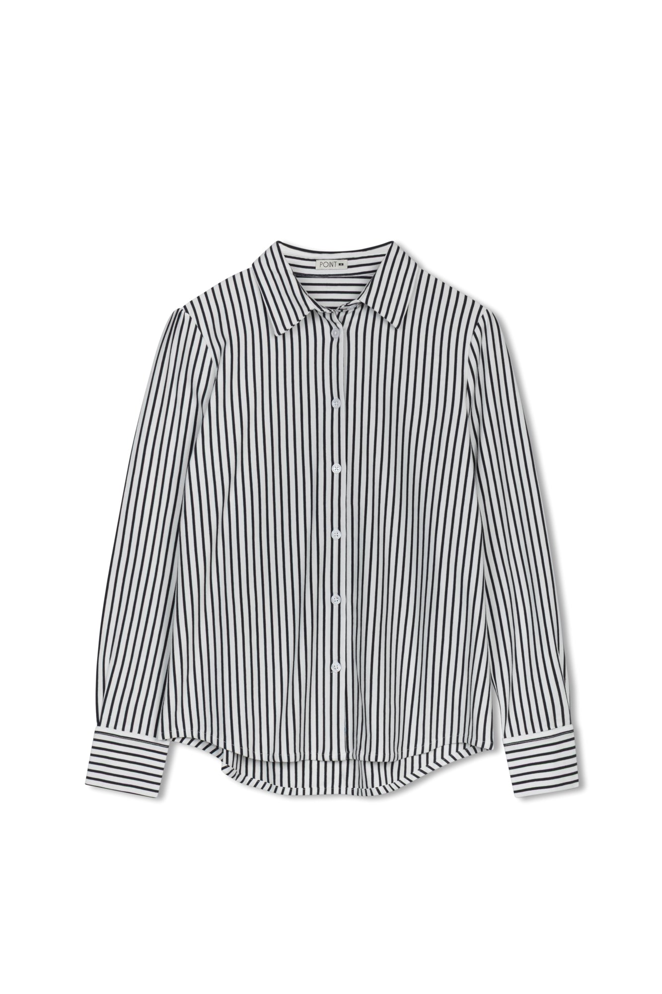 POINT KNIT BUTTON UP SHIRT