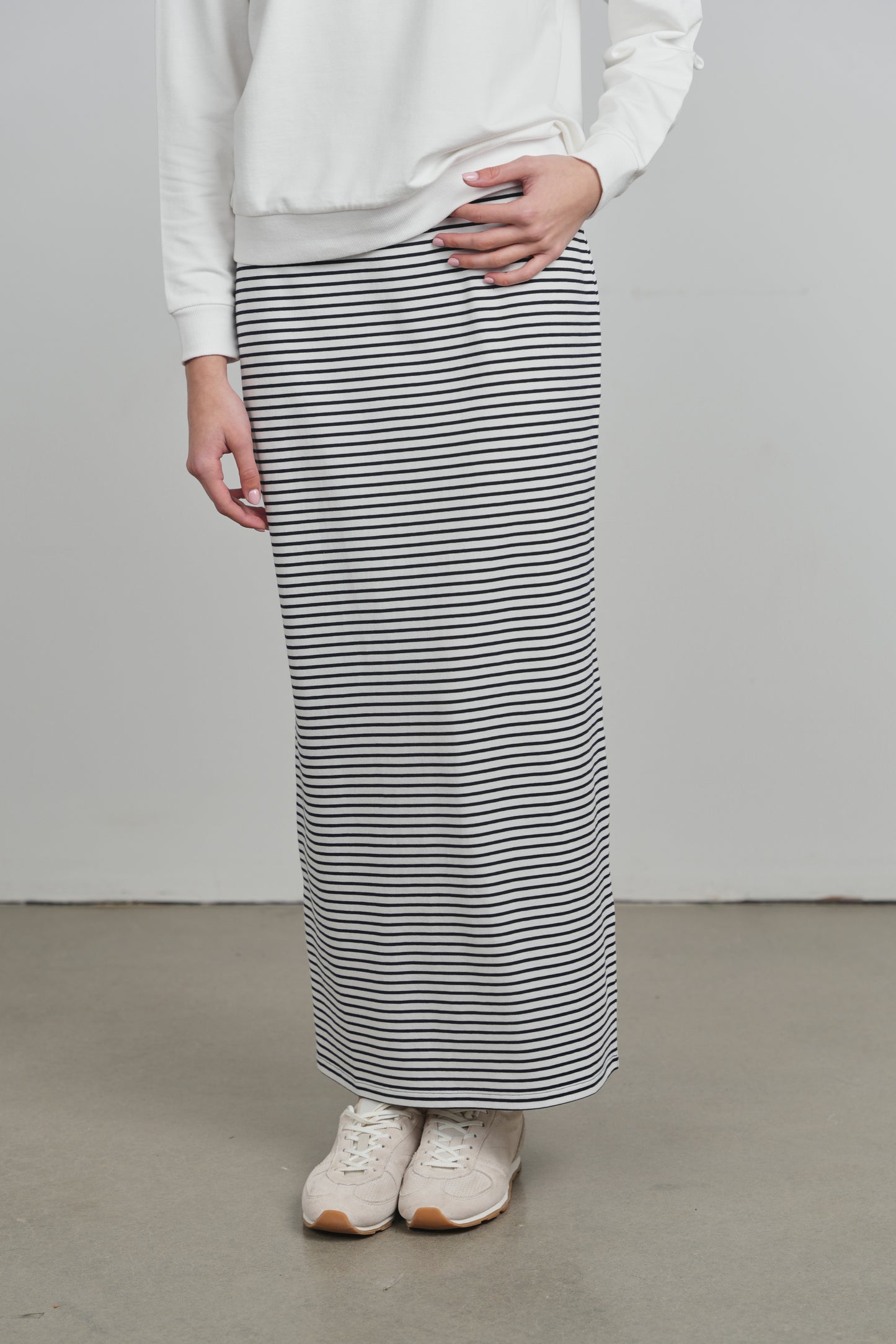 POINT STRAIGHT SKIRT