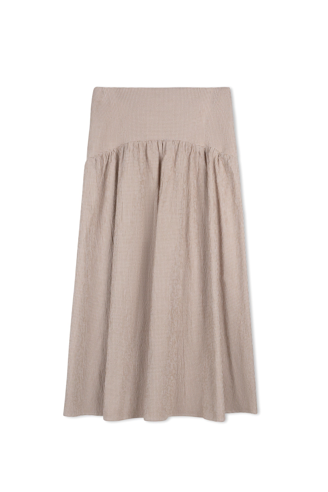 POINT GINGHAM SKIRT