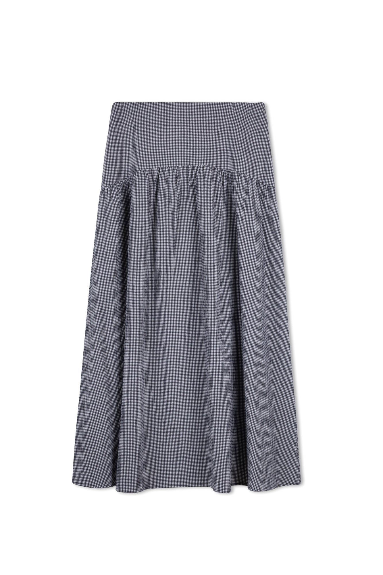 POINT GINGHAM SKIRT