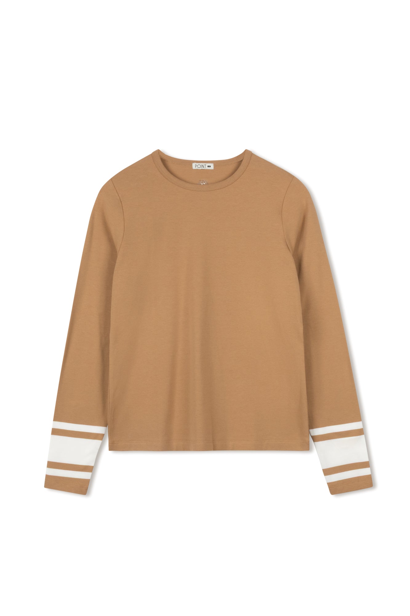 POINT BOXY STRIPE TEE