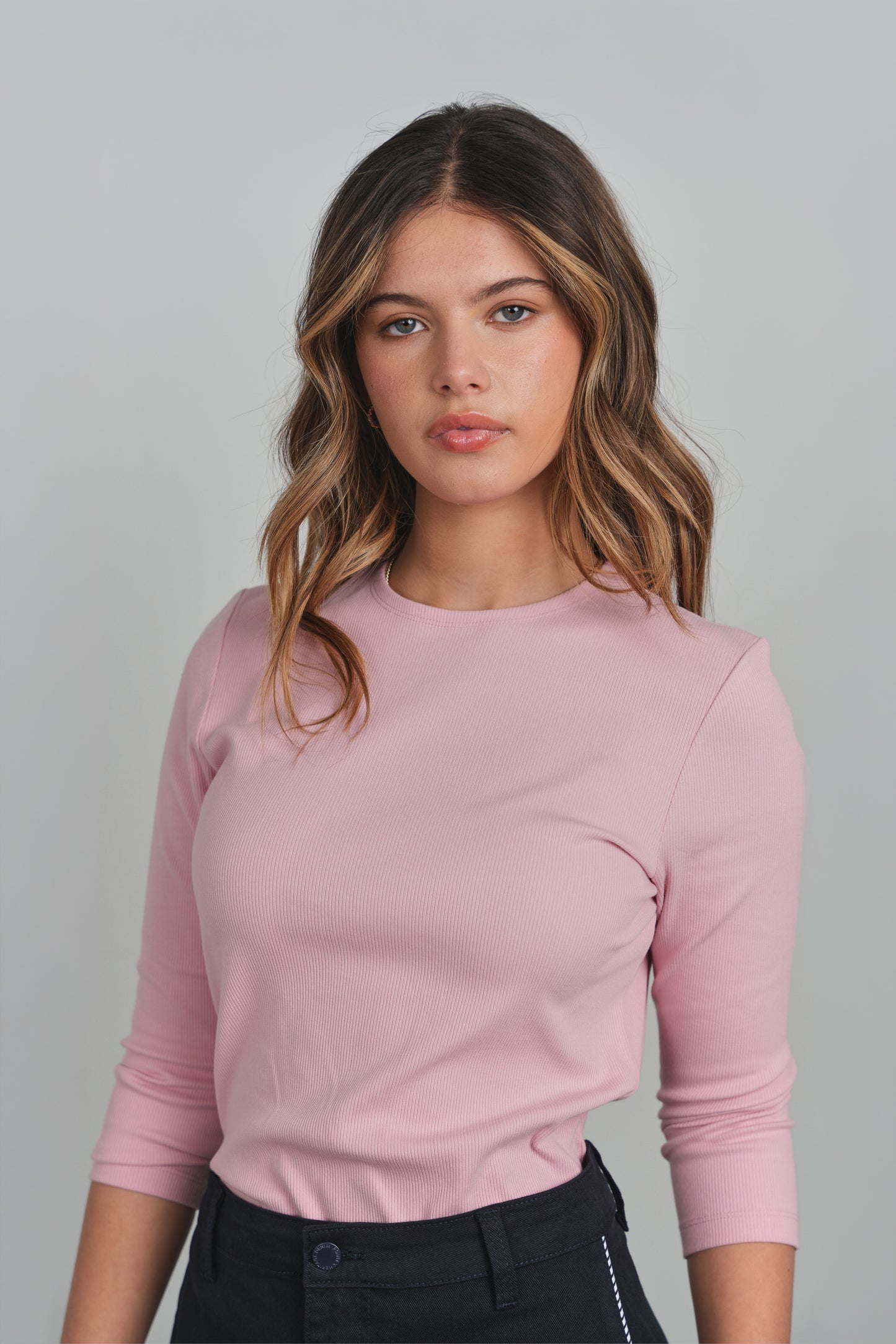 POINT 3/4 SLEEVE CREW TEE