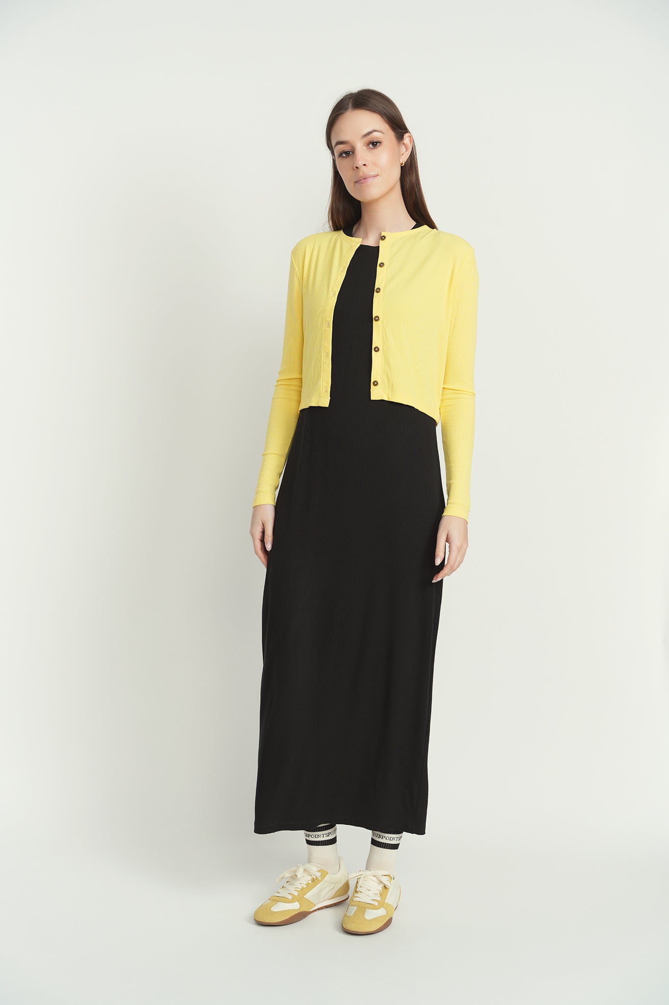 Point A-line Crew Dress Point A-line Crew Dress
