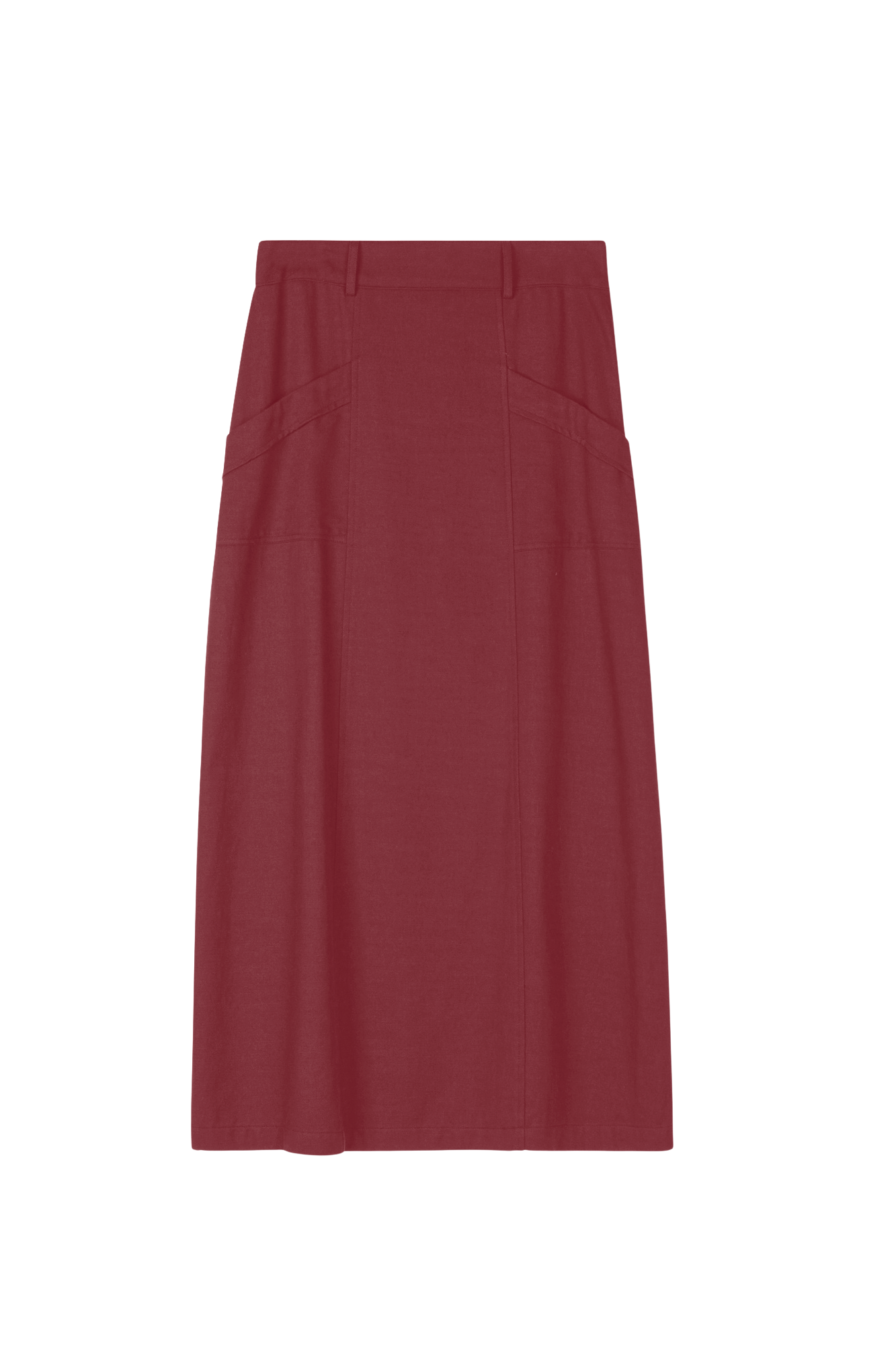 Point Twill Pocket Skirt