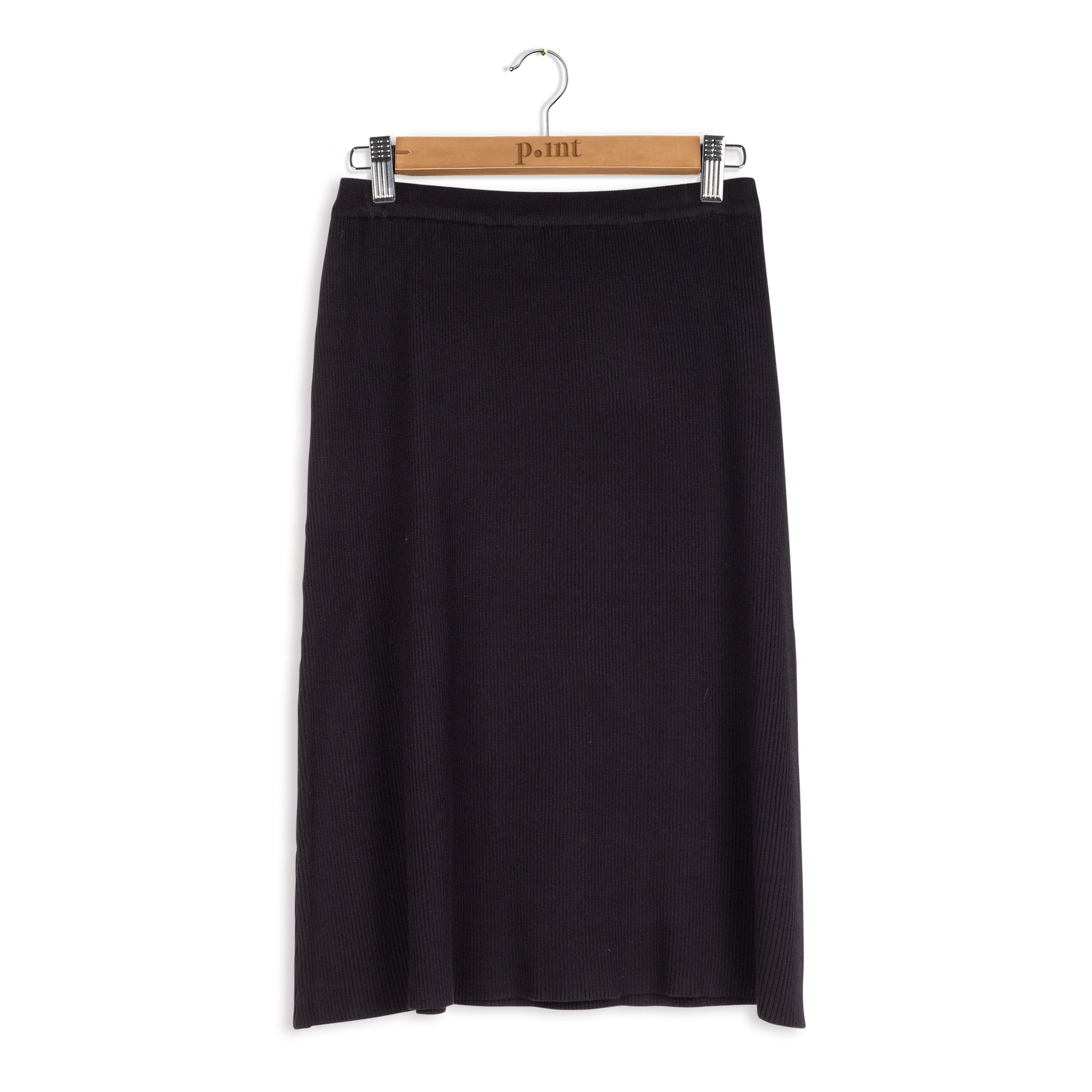 point knit aline skirt